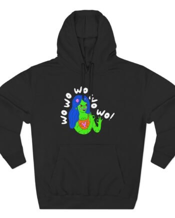 The Aquabats Martian Girl Three-Panel Fleece Hoodie