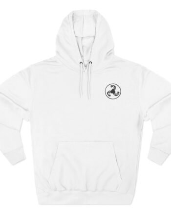 Bicep Logo Three-Panel Fleece Hoodie