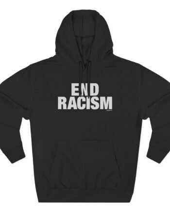 Anberlin End Racism Three-Panel Fleece Hoodie