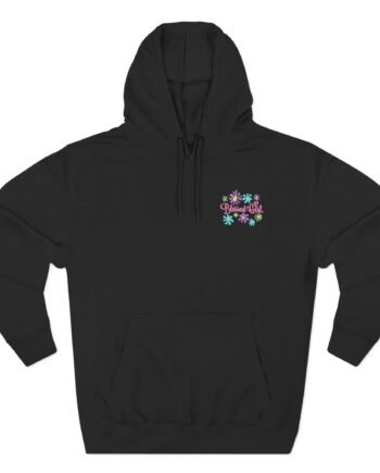 Corey Scherer Blessed Girl Kind People Three-Panel Fleece Hoodie