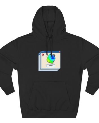 Martincitopants Three-panel Fleece Hoodie