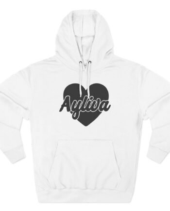 Ayliva Three-Panel Fleece Hoodie