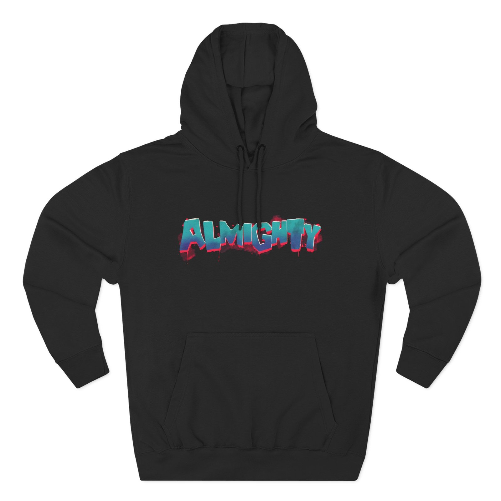 Almighty Splatter Three-Panel Fleece Hoodie