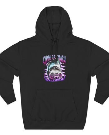 Summer Smash Shark Three-Panel Fleece Hoodie