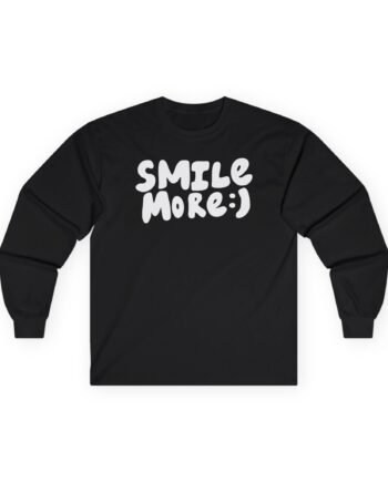 Roman Atwood Smile More Unisex Ultra Cotton Long Sleeve Tee