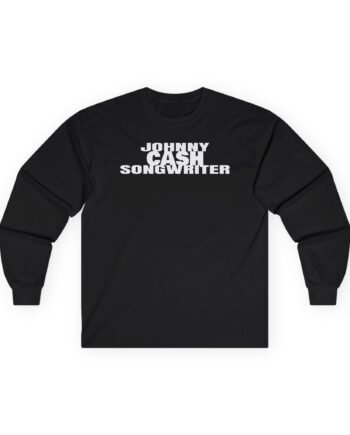 Johnny Cash Songwriter Unisex Ultra Cotton Long Sleeve Tee