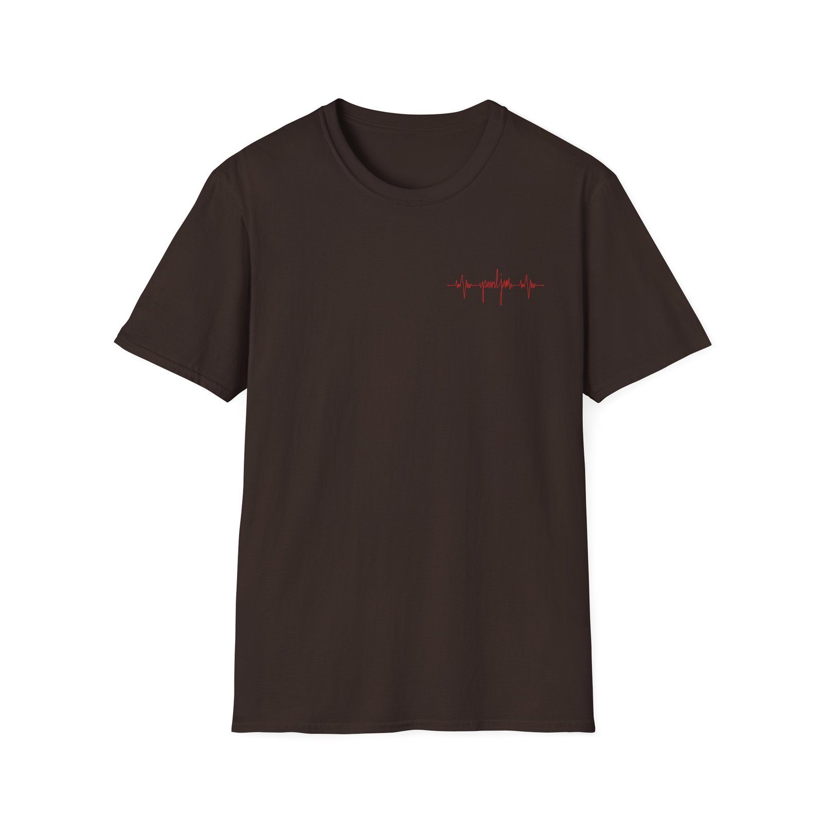 Pearl Jam Ekg Flame Unisex Softstyle T-Shirt