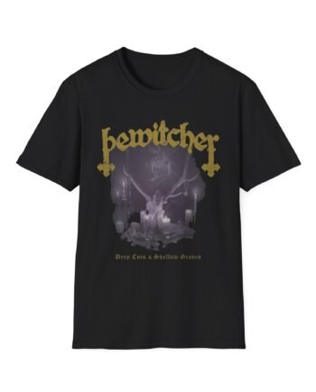 Bewitcher Deep Cuts & Shallow Graves Unisex Softstyle T-Shirt