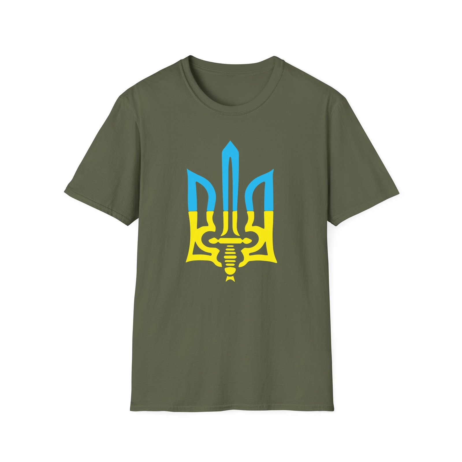 Ukraine sword Unisex Softstyle T-shirt