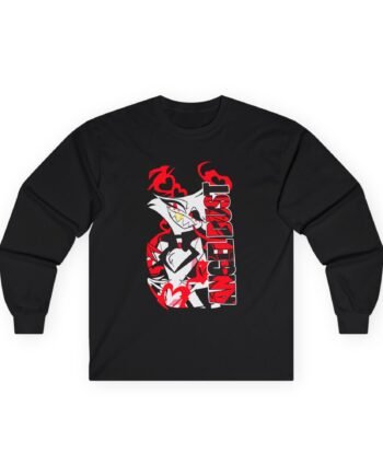 Hazbin Hotel Angel Dust Unisex Ultra Cotton Long Sleeve Tee