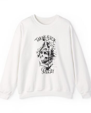 Taking Back Sunday Authentics Tattoo Raglan Unisex Heavy Blend™ Crewneck Sweatshirt
