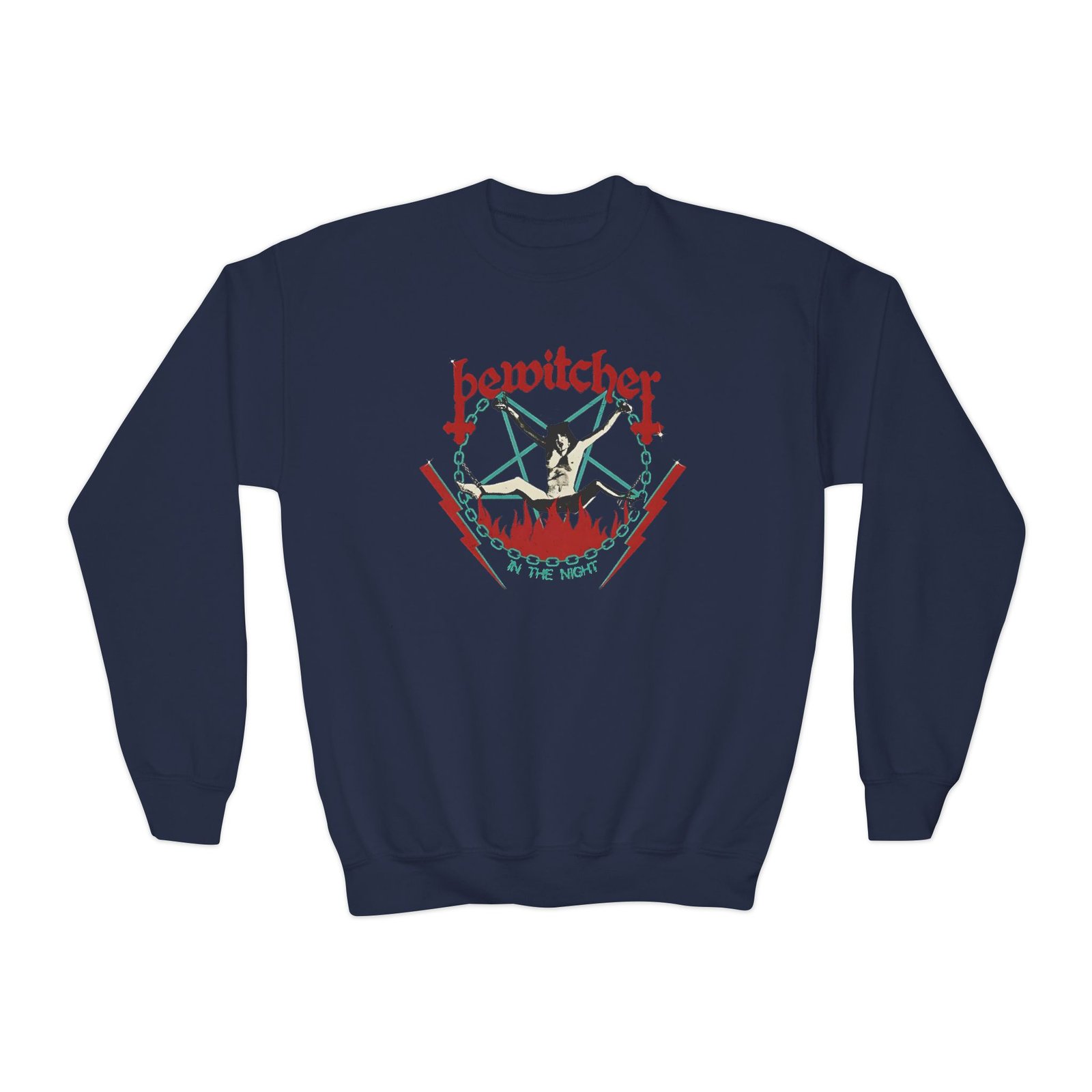 Youth Bewitcher In The Night Crewneck Sweatshirt