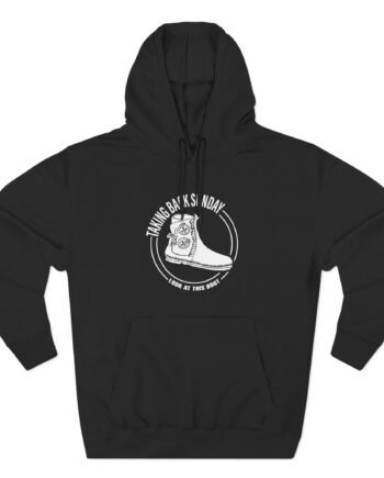 Taking Back Sunday Boot Three-Panel Fleece Hoodie