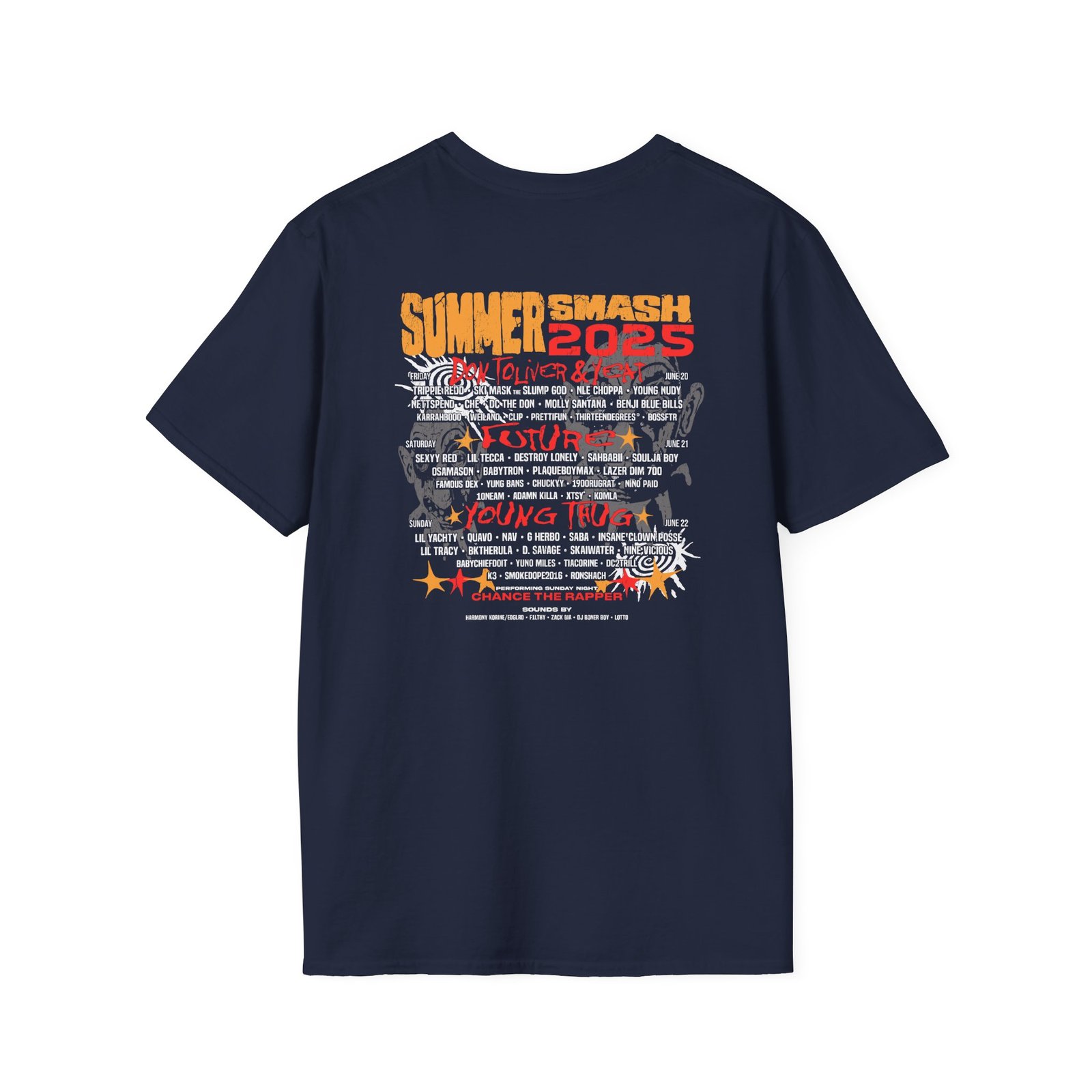 Summer Smash I Survived Unisex Softstyle T-Shirt