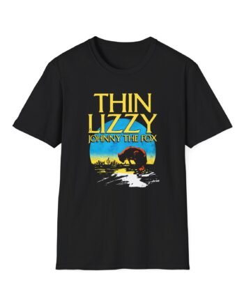 Thin Lizzy Johnny the Fox Sun Unisex Softstyle T-Shirt