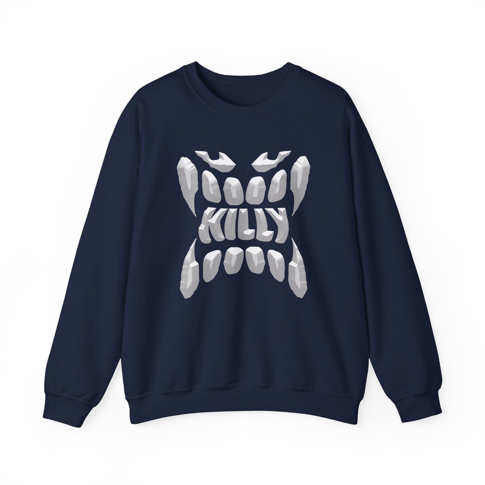 Killy Face Bevel Unisex Heavy Blend™ Crewneck Sweatshirt