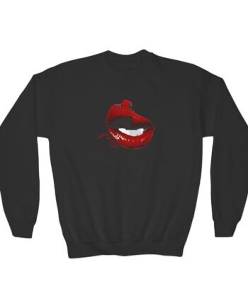 Youth Pvris Lips Crewneck Sweatshirt