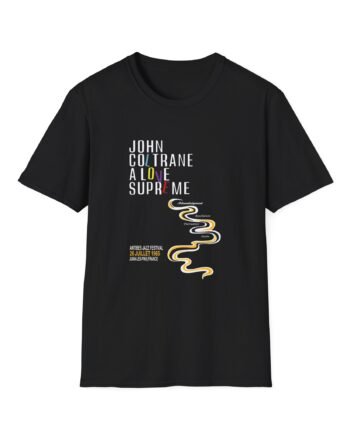 John Coltrane a Love Supreme at Antibes Jazz Festival Unisex Softstyle T-Shirt