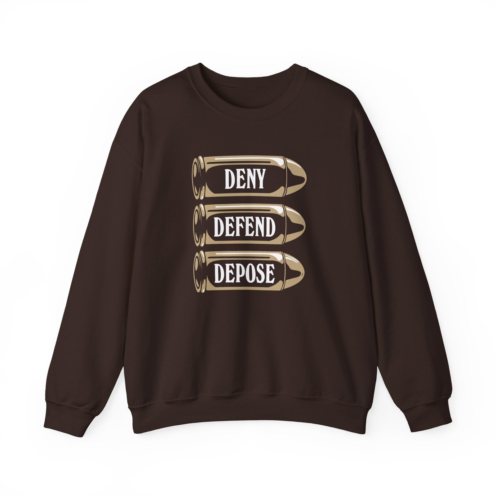 Deny Defend Depose Unisex Heavy Blend™ Crewneck Sweatshirt