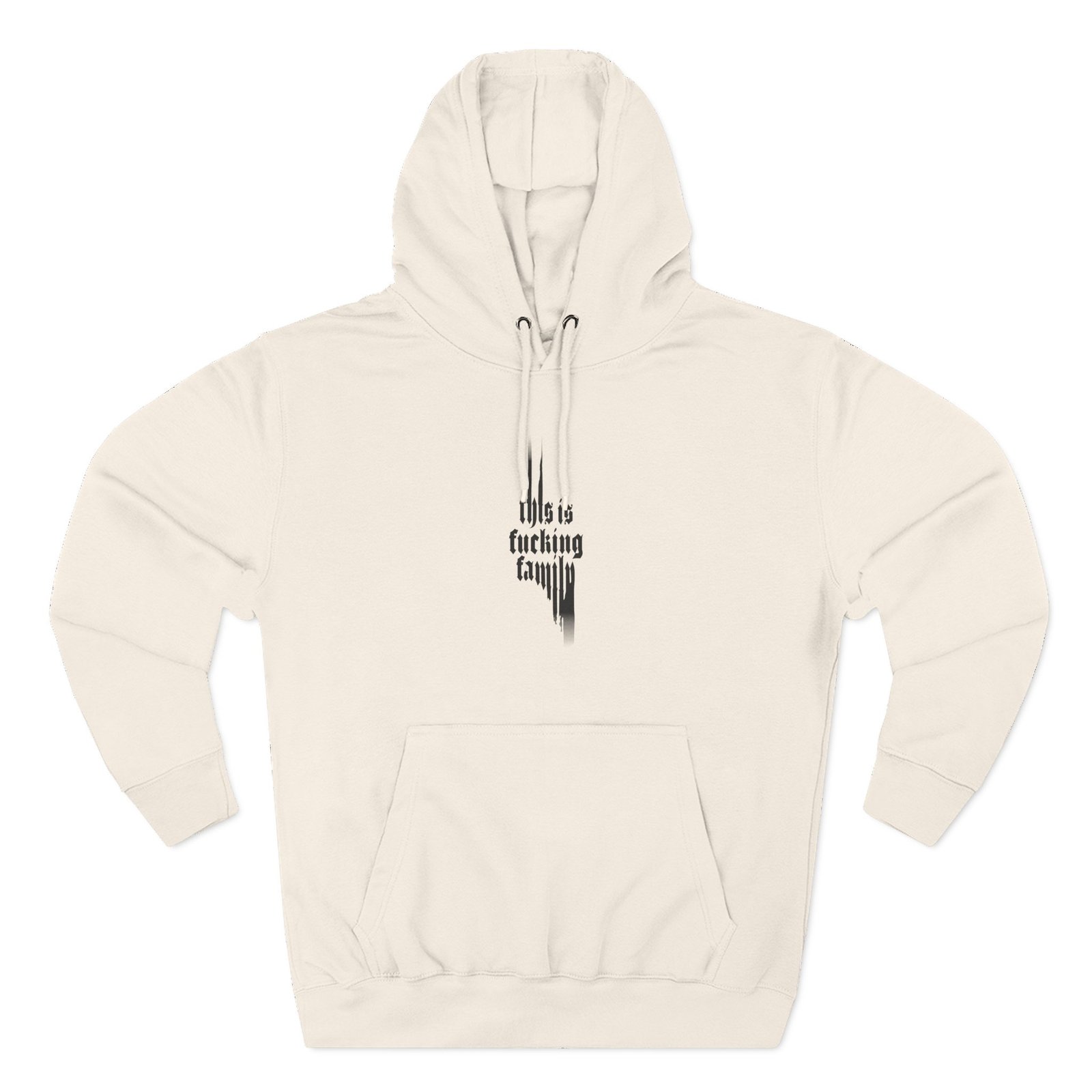 Only the Poets Three-Panel Fleece Hoodie