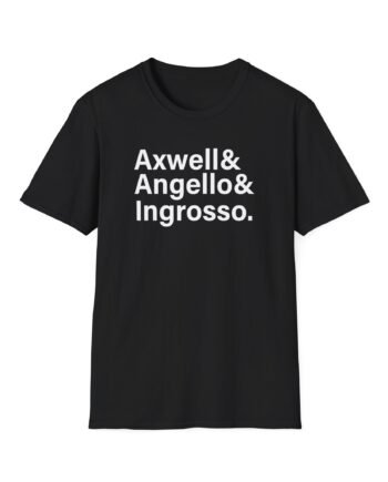 Axwell  Angello Ingrosso Unisex Softstyle T-Shirt