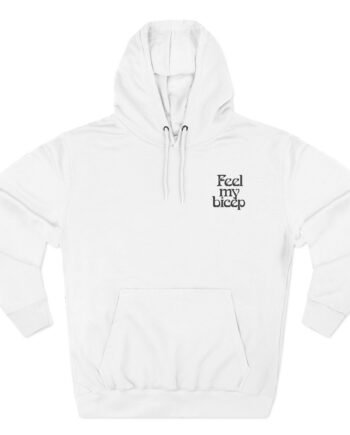 Bicep Feel Three-Panel Fleece Hoodie