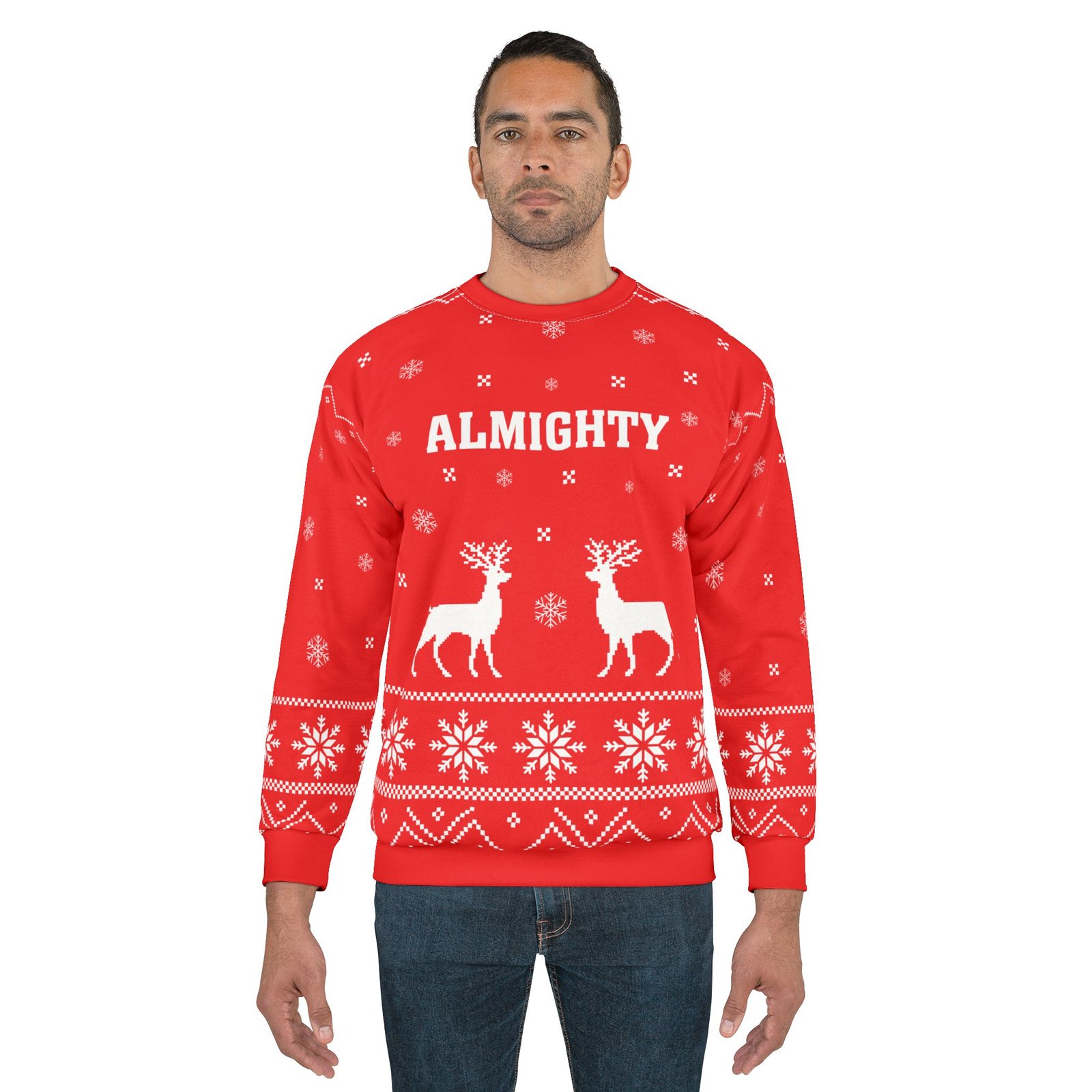 Almighty Unisex Sweatshirt (AOP)