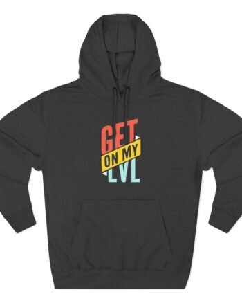 Montana Black  Get on My Lvl Three-Panel Fleece Hoodie