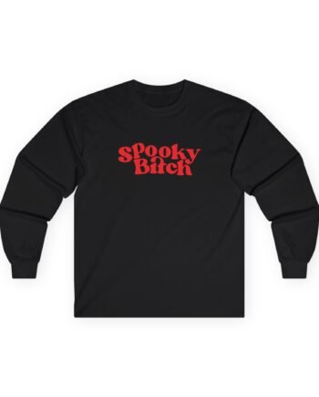Red Handed Spooky Bitch Unisex Ultra Cotton Long Sleeve Tee