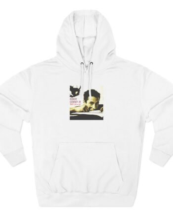 Robert Downey Three-Panel Fleece Hoodie