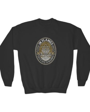 Youth In Flames Gothenburg Crest Crewneck Sweatshirt