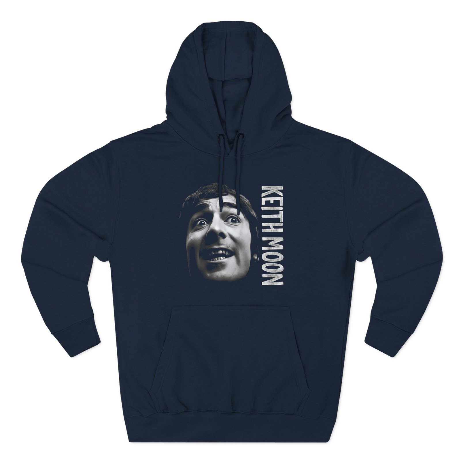 Keith Moon Grin Three-Panel Fleece Hoodie