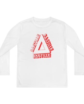 Youth Bastille 3d Triangle Long Sleeve Competitor Tee