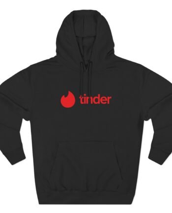 Red Handed Tinder Three-panel Fleece Hoodie