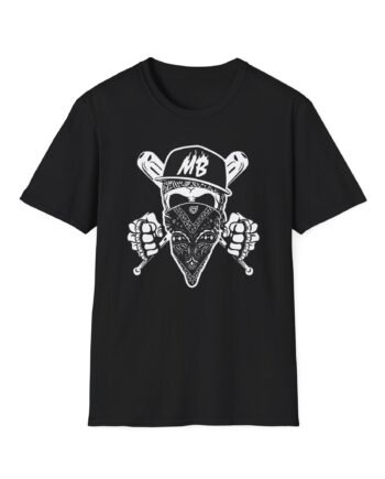Montana Black Unisex Softstyle T-shirt