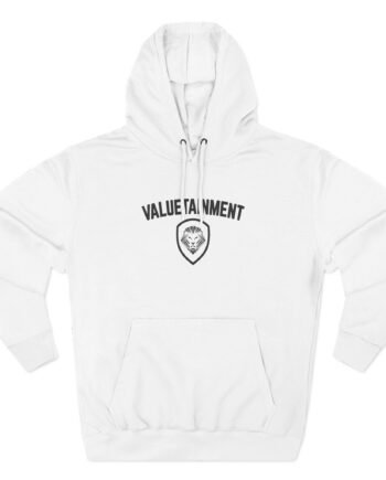 Valuetainment Three-Panel Fleece Hoodie