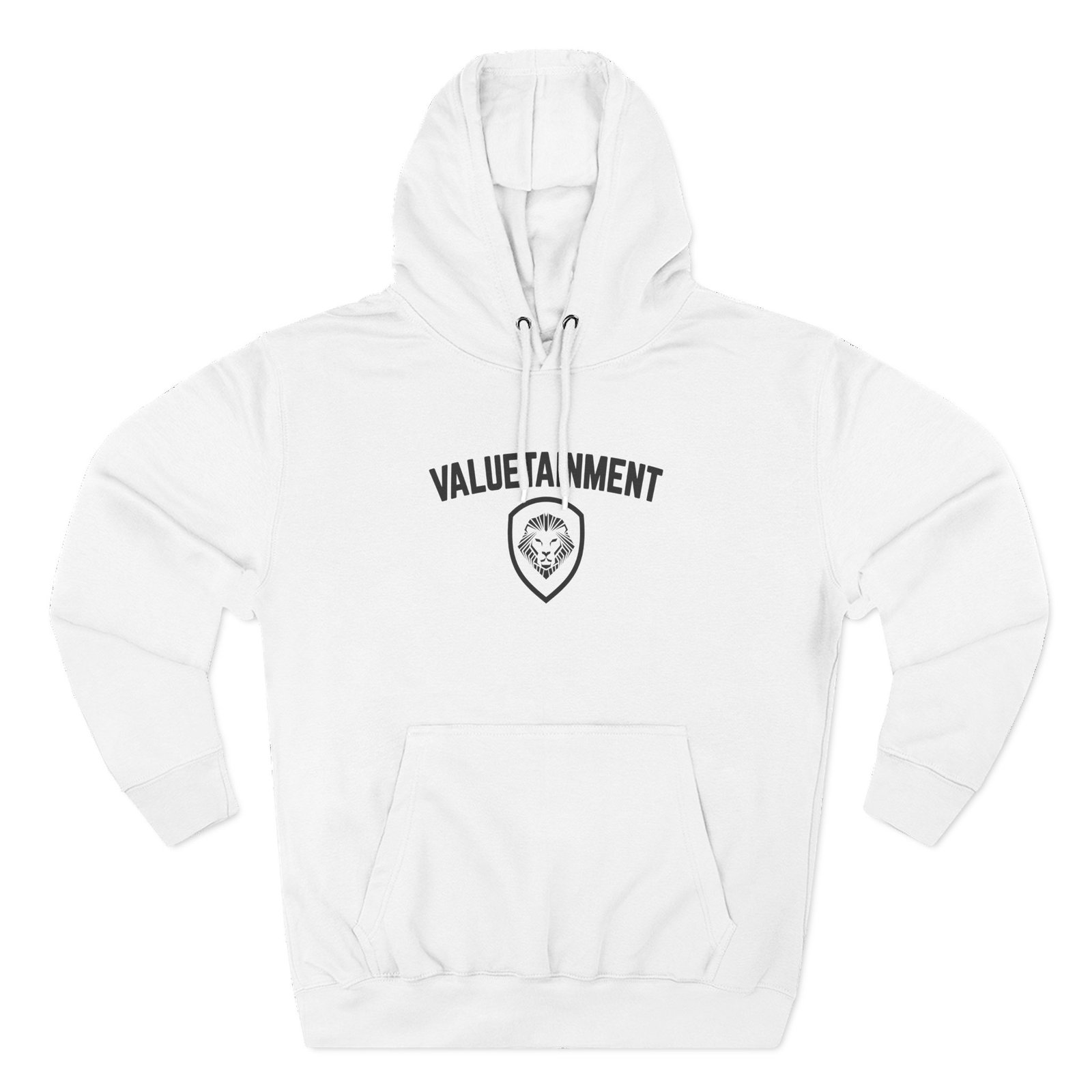 Valuetainment Three-Panel Fleece Hoodie