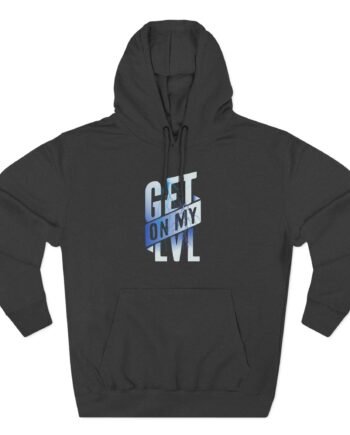 Montana Black  Get on My Lvl Three-Panel Fleece Hoodie