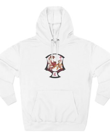 Teeqo Three-Panel Fleece Hoodie