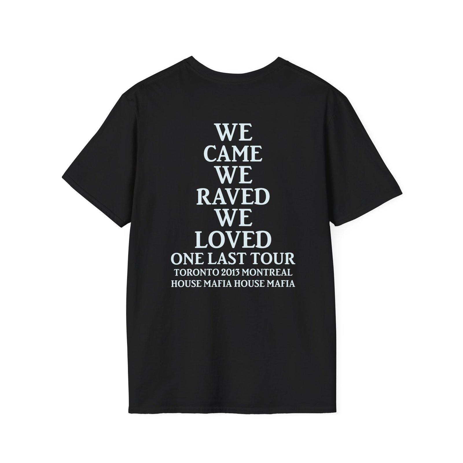 Swedish House Mafia One Last Tour Unisex Softstyle T-Shirt