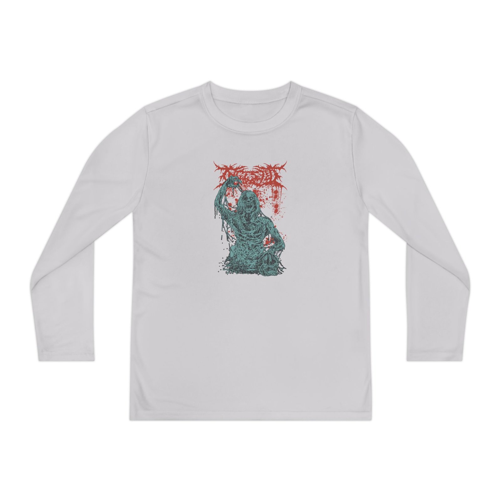 Youth Ingested Consumed With Spite Long Sleeve Competitor Tee