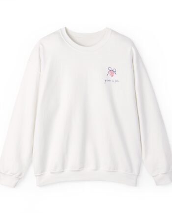 Evelyn Ha Peach Perfect Unisex Heavy Blend™ Crewneck Sweatshirt