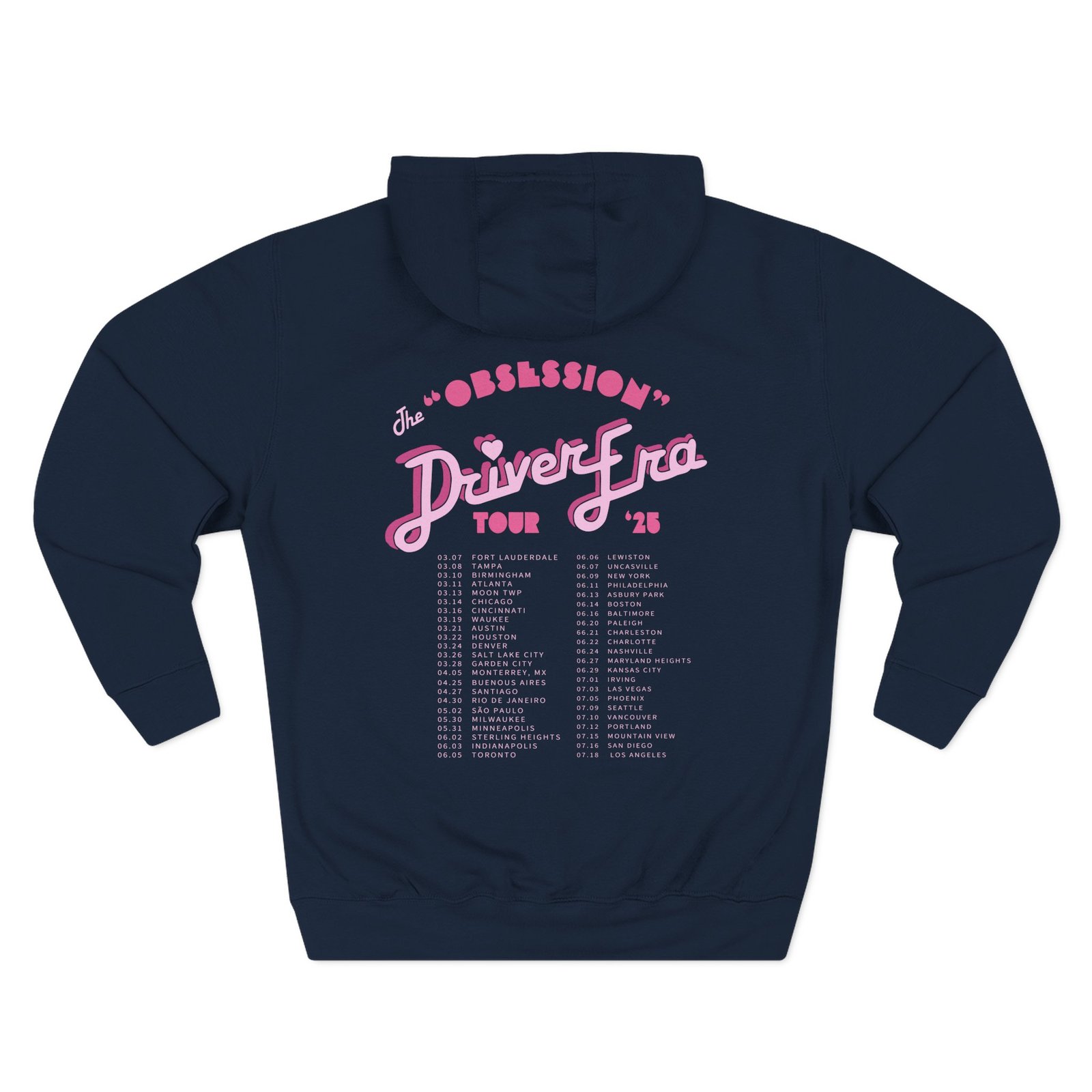 Driver Era Cowboy Obsession Tour Three-Panel Fleece Hoodie