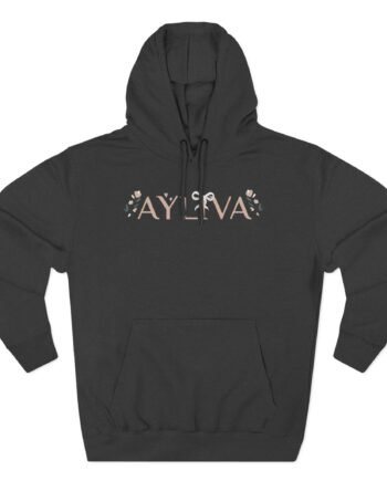 Ayliva Three-Panel Fleece Hoodie