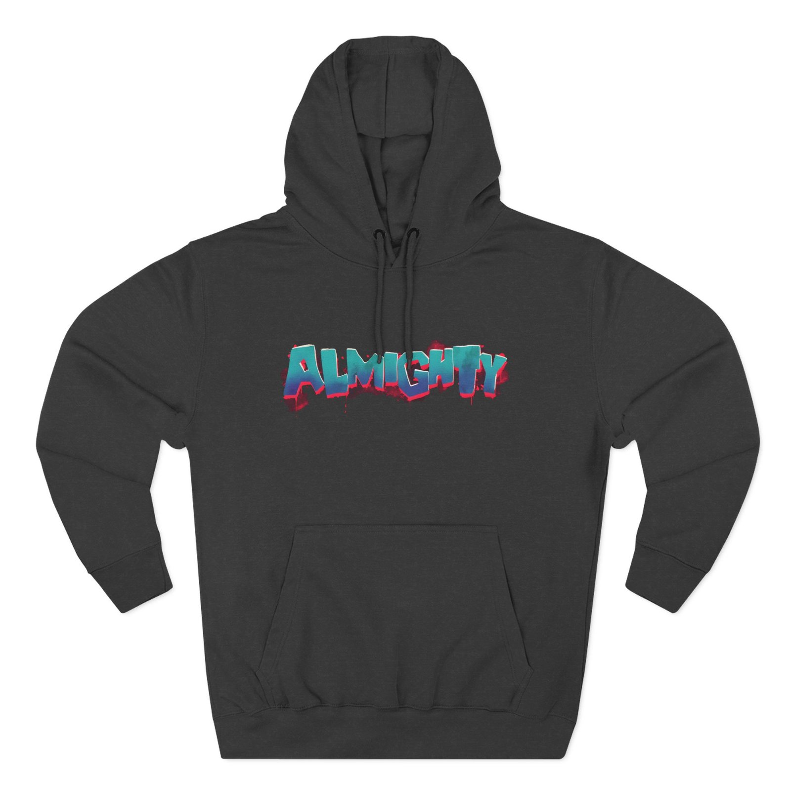 Almighty Splatter Three-Panel Fleece Hoodie