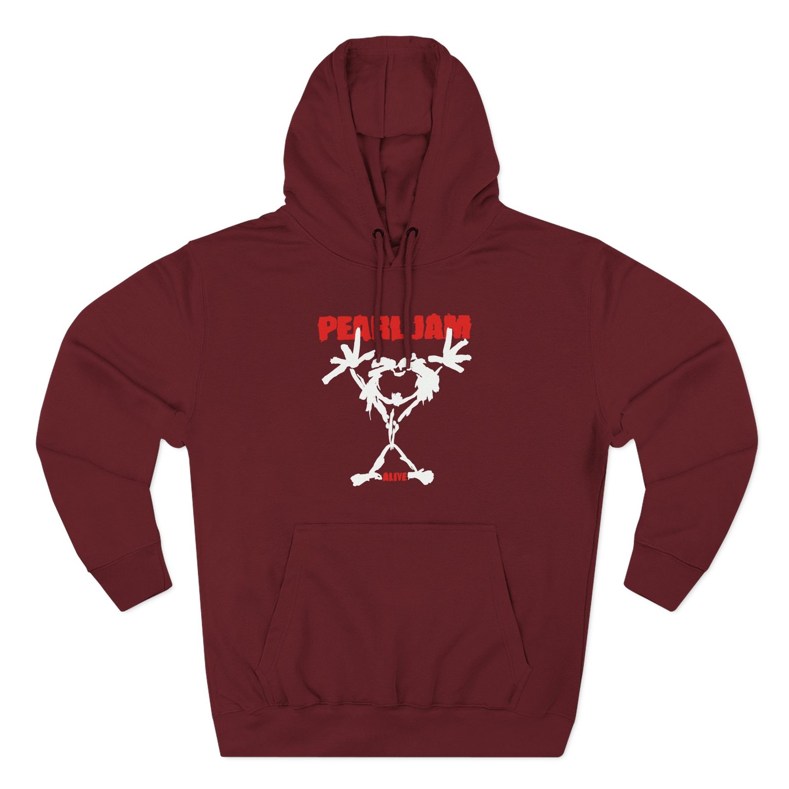 Pearl Jam Stickman Three-Panel Fleece Hoodie