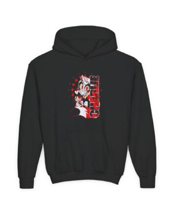 Youth Hazbin Hotel Charlie Heavy Blend Hooded Sweatshirt