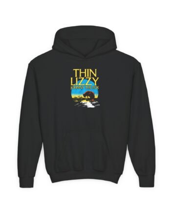 Youth Thin Lizzy Johnny the Fox Sun Heavy Blend Hooded Sweatshirt